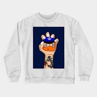 Hand of sailor Crewneck Sweatshirt